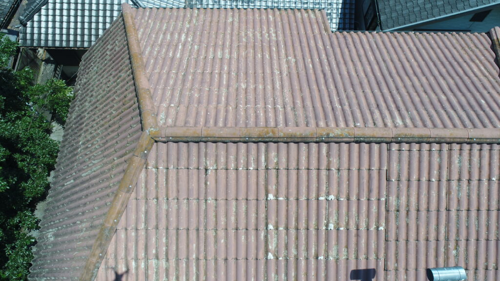 鶴弥三州瓦の屋根葺き替え工事
