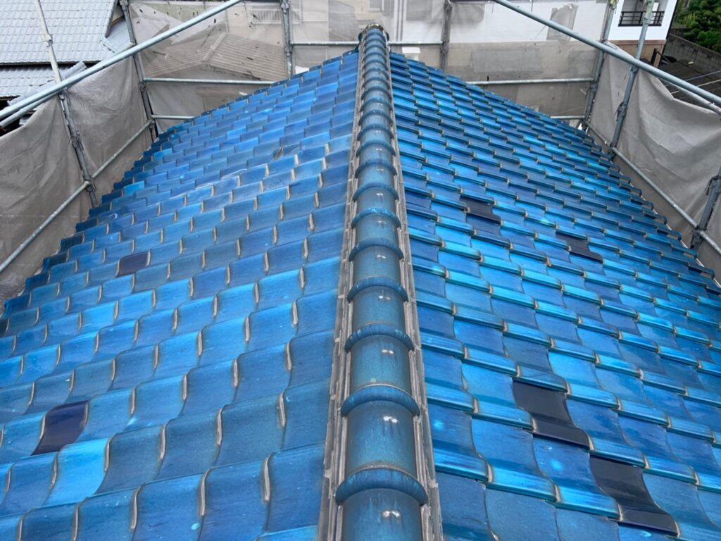 加古川市　屋根軽量化の葺き替え工事・外壁塗装工事